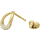 Georg Jensen Offspring Earrings - Gold/Diamonds