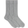 ASKET The Ribbed Cotton Socks 3-pack - Light Grey