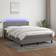 vidaXL Continental Bed With LED Light Kontinentalsäng