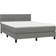 vidaXL Continental Bed With LED Light Kontinentalsäng