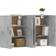 vidaXL 3197988 Concrete Grey Armario de Pared