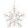 Konstsmide Acrylic Snowflake LED Clear Advent Star 58cm