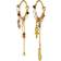 Maanesten Lyra Earrings - Gold/Multicolour