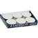 Tea Light White Stearinlys 6cm 6stk