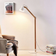 Lindby Shivanja White/Ash Bodenlampe 146cm