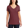 District Women's Perfect Tri V-Neck Tee - Maroon Frost