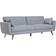 Dunelm Bobby Grey Sofa 218cm 3 Seater