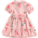 Pudcoco Pudcoco Girl's Floral Dress - Pink