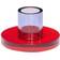Hübsch Astra Red/Purple Candlestick 1.4"