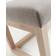 Kave Home Loya Beige/Natural Bänk