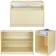 MonsterShop Retail Shop Showcase Shelving Units Maple Armario