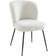 Pascal Morabito Bouclé White Chaise de Cuisine 79cm 2pcs