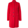 Comma Viscose Blend Coat - Red Chilli