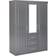 Inter Link Norwin Grey Kleiderschrank 140x190cm