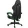 vidaXL Racing chair artificial leather - Black /Green