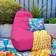 Rucomfy Indoor/Outdoor Cerise Pink