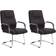 CLP Attila Black Chaise de bureau 104cm 2pcs