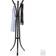 Relaxdays Garment Stand Black Appendiabiti 55x175cm