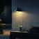 Philips Hoverfly Black Wall light ∅ 22.2cm