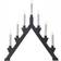 Star Trading Zack Grey Adventsljusstake 47cm
