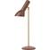 CPH Lighting Oblique Brick Red/Brass Bordlampe 58cm