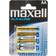 Maxell LR6 AA Blister Compatible 4-pack
