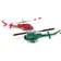 Atlantis Huey Chopper Fire Fighter & Vietnam Gunship Snap 2 Pack