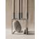 Audo Copenhagen Kubus Zinc Candle Holder 20cm