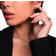 Efva Attling Love Bead Earrings - Silver/Topaz