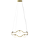 Rebello Decor Circle of Life V2 Raw Brass/Opal White Pendellampa ∅ 65cm