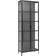 Nordal 20522 Black Glass Cabinet 80x214cm