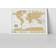 Luckies Scratch Map Scratch Card Classic Multicolored Wall Decoration