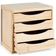 Kipit Pine Nature Kommode 38.5x37.4cm