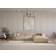 Vente-unique Pogni Beige Divano 300cm Divano 5 Posti