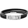 Fossil Multi Strand Bracelet - Black/Silver
