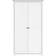 vidaXL BODO White Garderob 101x176.5cm