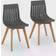 Fromm & Starck Star Seat Gray Kitchen Chair 84cm 2pcs