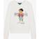 Polo Ralph Lauren Girl's Teddy Crew Neck Sweatshirt - White