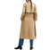 Mango Angela Double Button Trench Coat - Medium Brown