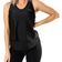 ICANIWILL Maternity Nursing Tank Top Black