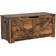 Vasagle LSB060T01 Rustic Brown Storage Bench 100x46cm