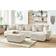 BOBOCHIC Panoramic Beige Sofa 6-Sitzer