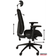 Sun-Flex SF250505 Onyx Black Kontorsstol 70.3cm