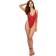 Dreamgirl Mosaic Stretch Lace Teddy & Sheer Skirt Set