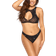 Cottelli Collection Top plus Slip mit funkelndem Allover-Strassbesatz