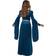 California Costumes Girls Teal Medieval Princess Costume