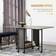 Homcom Drop Leaf Grey Wood Effect Dining Table 80x130cm