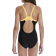 Speedo Thinstrap Muscleback Swimsuit - Black/Ecstatic/Papaya Punch