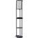 Shelf Black/White Floor Lamp 62.5"