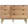 vidaXL Otta Brown Chest of Drawer 111x73.5cm